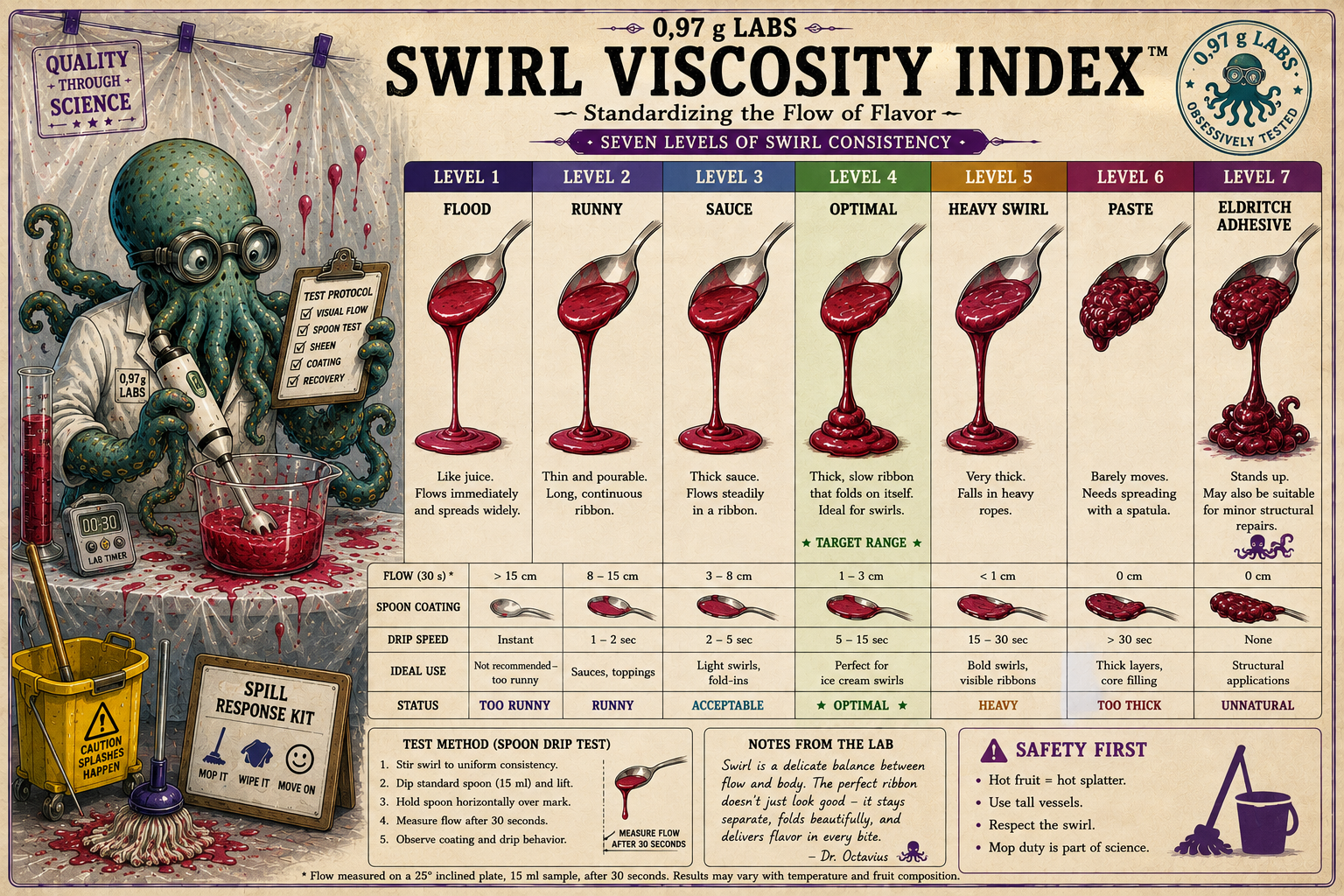 0,97 g Labs Swirl Viscosity Index chart